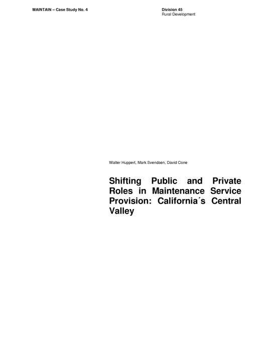 File:GIZ, Huppert, W. et al (2000) Shifting Public and Private Roles in Maintenance Service Provision.pdf