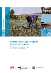 GIZ (2006): Fighting Poverty. Financing small-scale irrigation in sub-saharan Africa. Volume 2: Country Case Study Kenya. Eschborn