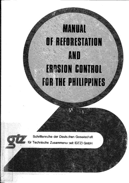 File:GIZ (1975)- Manual of reforestation and erosion control for the Philippines, full-version.pdf